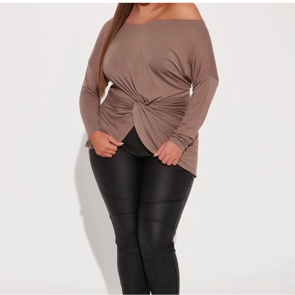 Fashion Nova Simply Perfect Off The Shoulder Top - Picture 2 of 5